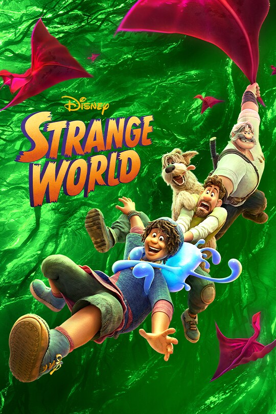 Poster for the movie 'Strange World'